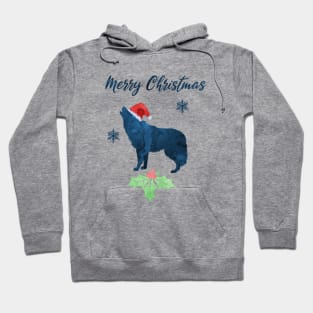 Christmas Wolf Hoodie